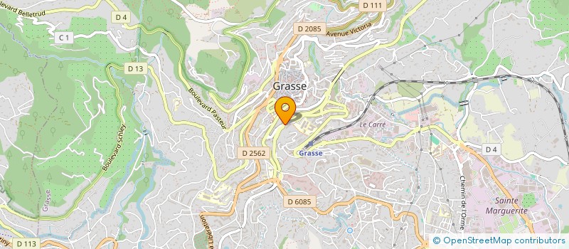 localisation de l'entreprise ANGE-MARIE FLAUGNATTI à GRASSE