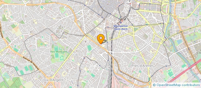 localisation de l'entreprise ANGE MARINE à MONTPELLIER