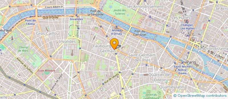 localisation de l'entreprise ANGE-MARS  PARIS