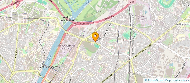 localisation de l'entreprise ANGE & PRESENCE  ANGERS