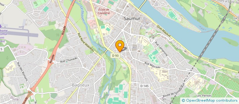 localisation de l'entreprise ANGE RENOVATION à SAUMUR