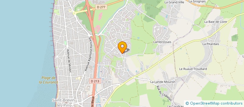 localisation de l'entreprise ANGEGWLA à SAINT-BREVIN-LES-PINS