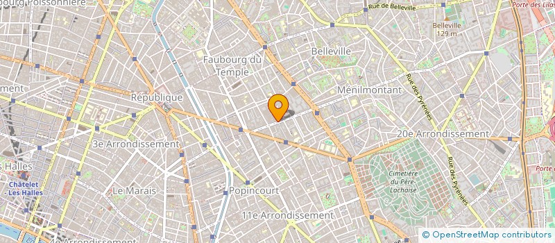 localisation de l'entreprise ANGEL  PARIS