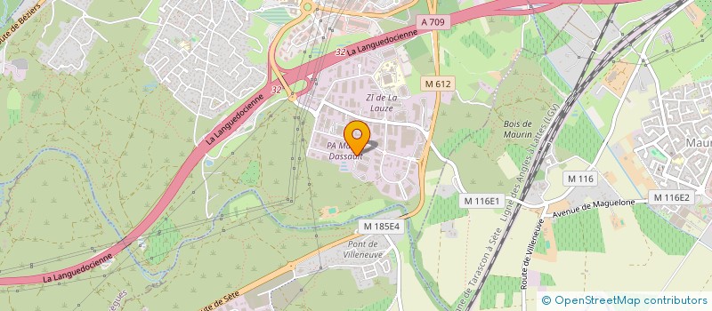 localisation de l'entreprise ANGEL  SAINT-JEAN-DE-VEDAS