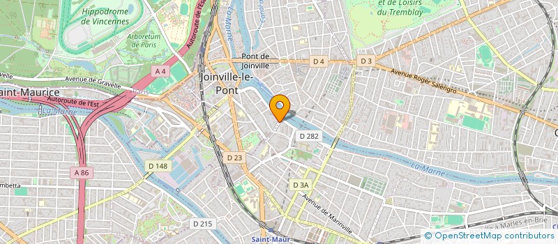localisation de l'entreprise ANGEL à JOINVILLE-LE-PONT