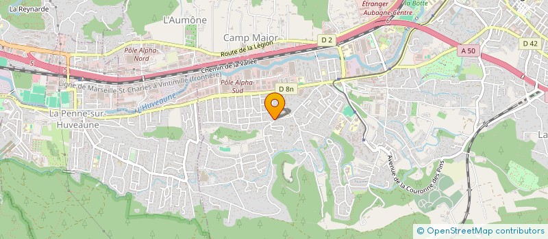 localisation de l'entreprise ANGEL à AUBAGNE