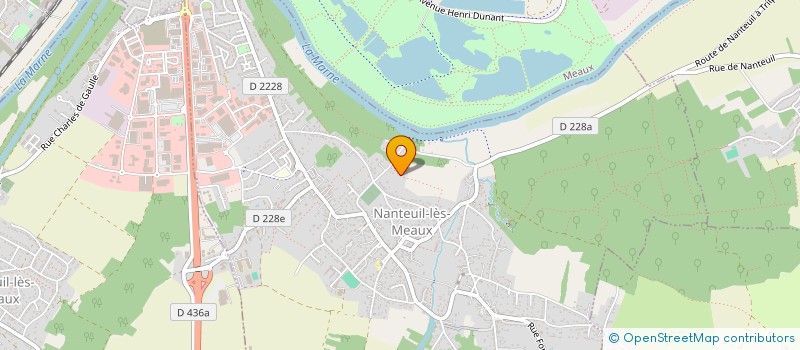 localisation de l'entreprise ANGEL  NANTEUIL-LES-MEAUX