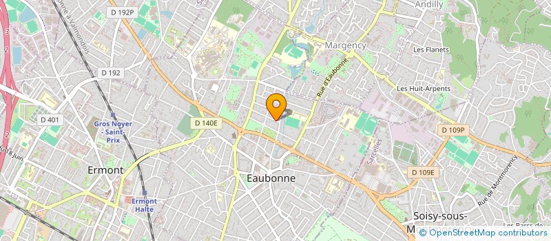 localisation de l'entreprise ANGEL AMBULANCES à EAUBONNE