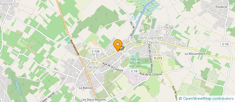 localisation de l'entreprise ANGEL BEAUTE NOUVELLE AQUITAINE  SAINT-GEORGES-D'OLERON