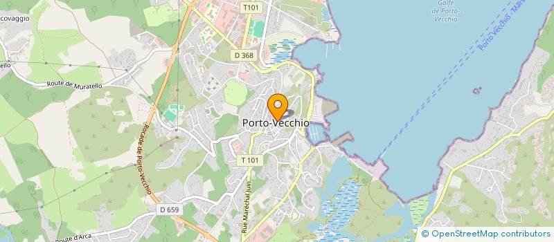 localisation de l'entreprise ANGEL' COIFF à PORTO-VECCHIO