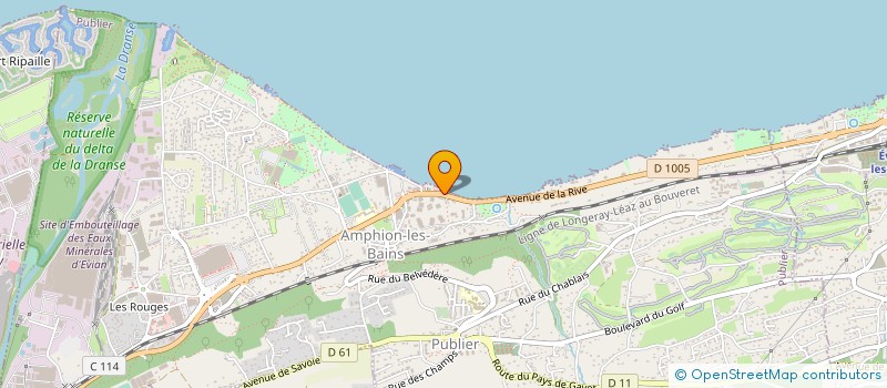 localisation de l'entreprise ANGEL DES MONTAGNES SARL  PUBLIER