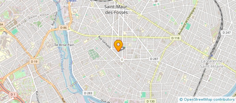 localisation de l'entreprise ANGEL E-SMOKE à SAINT-MAUR-DES-FOSSES