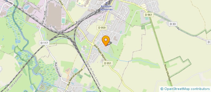 localisation de l'entreprise ANGEL ELECTRICITE GENERALE  LEVAL