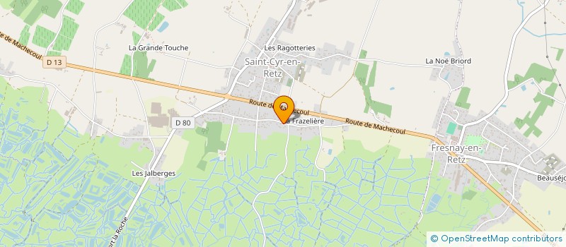 localisation de l'entreprise ANGEL FROID  VILLENEUVE-EN-RETZ