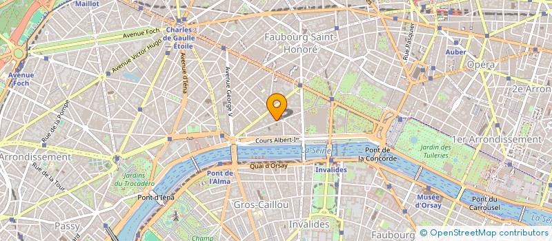 localisation de l'entreprise ANGEL GOUJON  PARIS