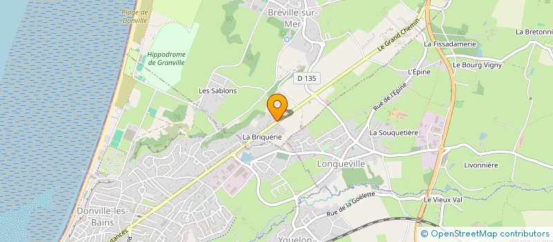 localisation de l'entreprise ANGEL INVESTISSEMENTS  BREVILLE-SUR-MER