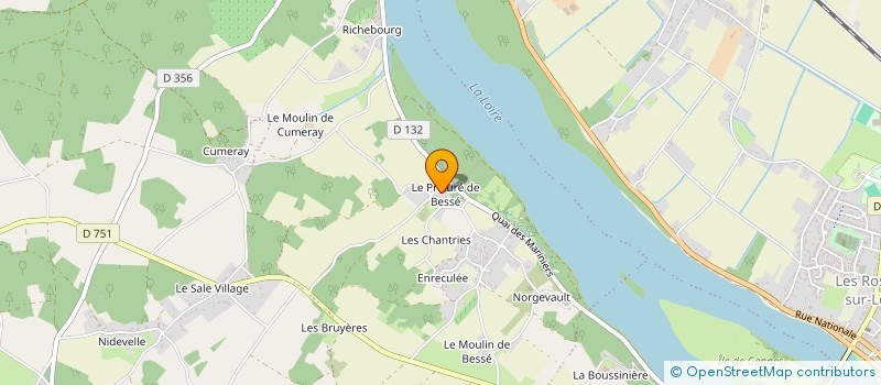 localisation de l'entreprise ANGEL - LINDBERG à GENNES-VAL-DE-LOIRE