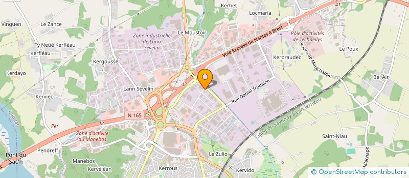 localisation de l'entreprise ANGEL PERFORMANCE  LANESTER