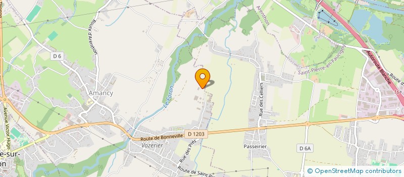 localisation de l'entreprise ANGEL ROSSI  AMANCY