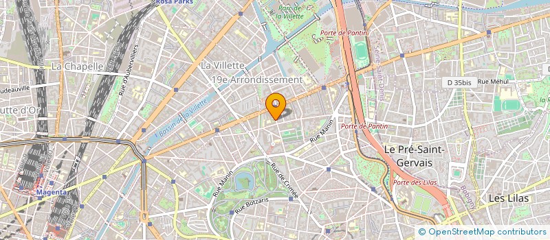 localisation de l'entreprise ANGEL'S  PARIS