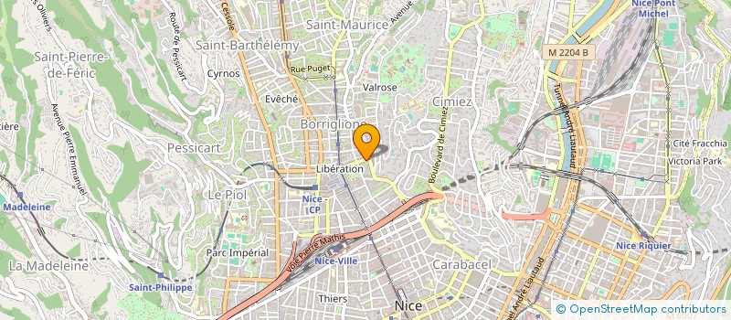 localisation de l'entreprise ANGEL S FOR YOU ASSISTANCE SERVICES AUX PERSONNES à NICE