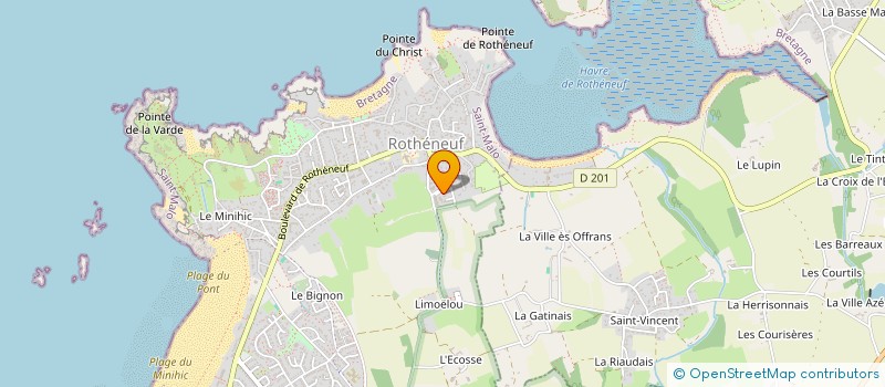 localisation de l'entreprise ANGEL'S MODA à SAINT-MALO