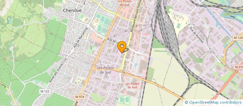 localisation de l'entreprise ANGEL'S MOTOS  CHENOVE