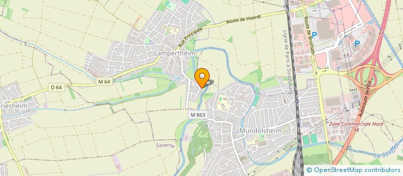 localisation de l'entreprise ANGEL'S VOICE  LAMPERTHEIM