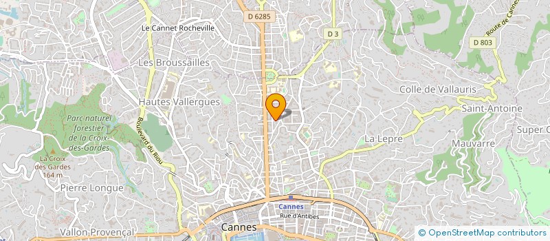 localisation de l'entreprise ANGEL SECURITY à CANNES