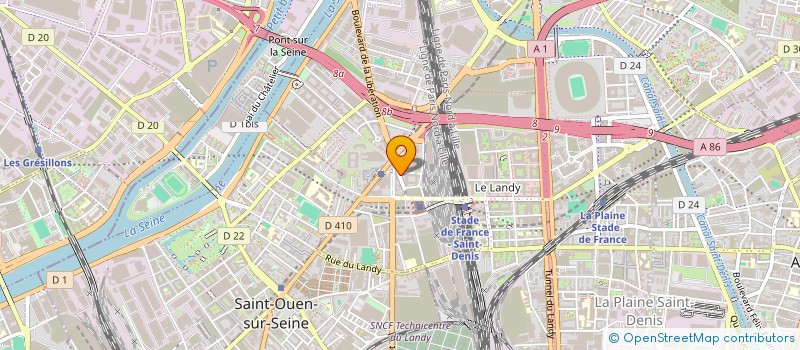 localisation de l'entreprise ANGEL SERVICE à SAINT-DENIS
