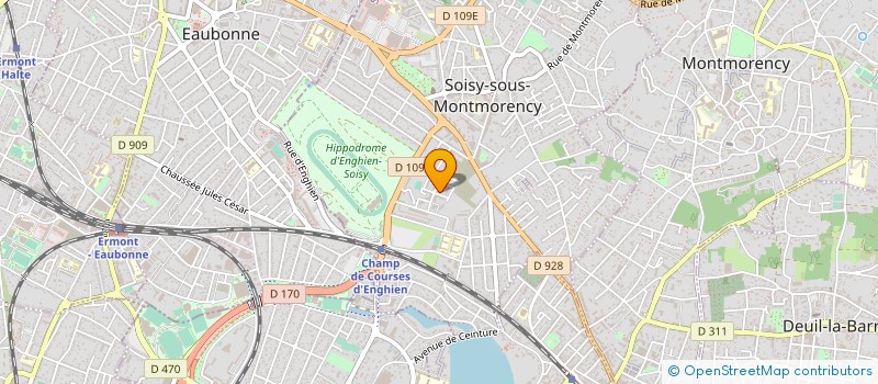 localisation de l'entreprise ANGEL SPID  SOISY-SOUS-MONTMORENCY