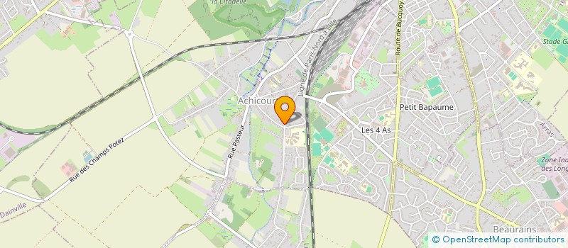 localisation de l'entreprise ANGELA  ACHICOURT