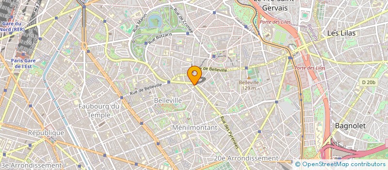 localisation de l'entreprise ANGELA DI PAOLO  PARIS