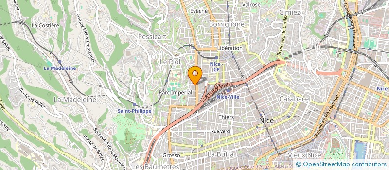 localisation de l'entreprise ANGELA LUIS  NICE