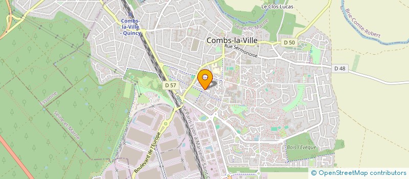 localisation de l'entreprise ANGELAUR  COMBS-LA-VILLE