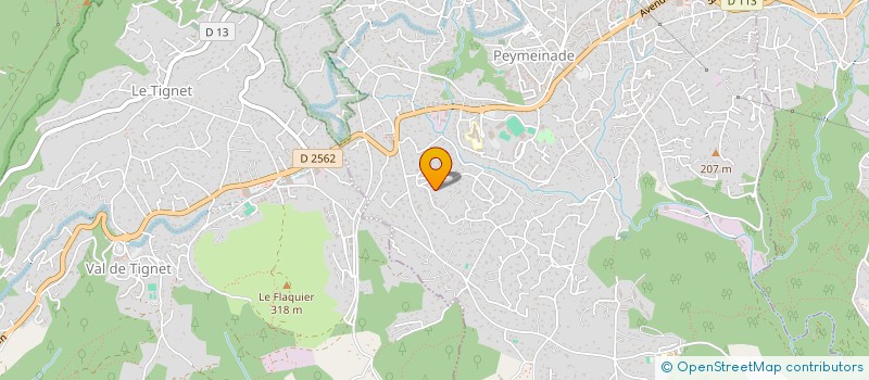 localisation de l'entreprise ANGELAURENCE  PEYMEINADE