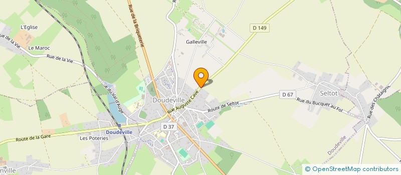 localisation de l'entreprise ANGELE  DOUDEVILLE