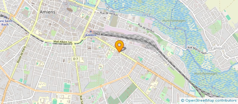 localisation de l'entreprise ANGELE  AMIENS