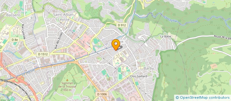 localisation de l'entreprise ANGELE  LA RAVOIRE