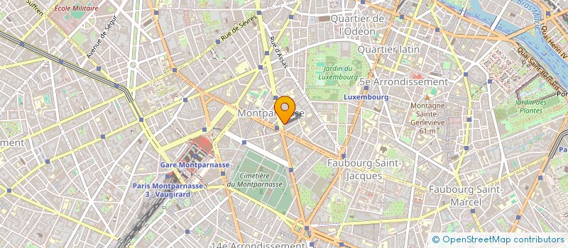 localisation de l'entreprise ANGELE DE ROCHES  PARIS