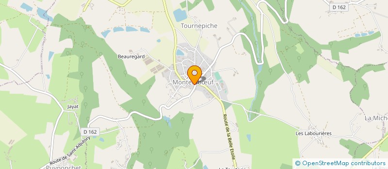 localisation de l'entreprise ANGELE VICTOIRE à MONTEMBŒUF