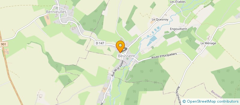 localisation de l'entreprise ANGELE YDEE RACING  BEUSSENT