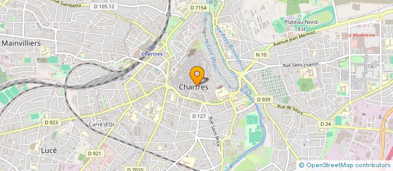 localisation de l'entreprise ANGELE & ZOLA à CHARTRES