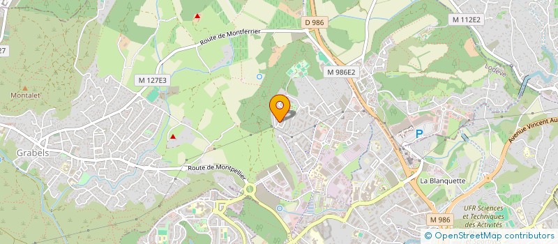 localisation de l'entreprise ANGELEC  GRABELS