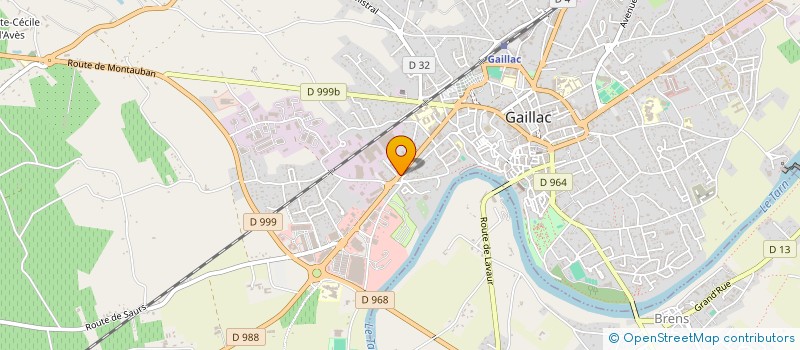 localisation de l'entreprise ANGELEIO à GAILLAC