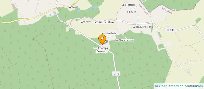 localisation de l'entreprise ANGELENCE  SAINT-JEAN-FROIDMENTEL