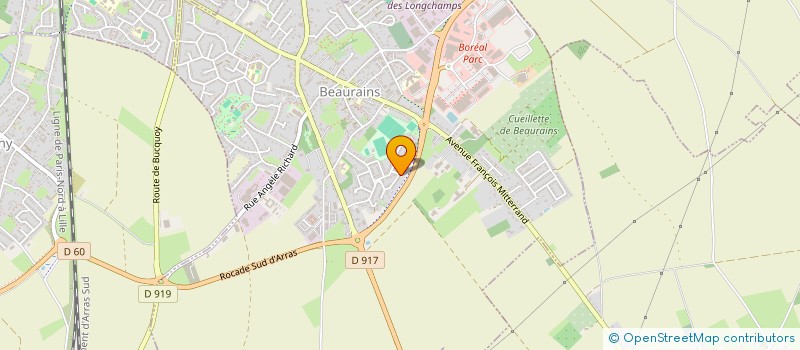 localisation de l'entreprise ANGELENT  BEAURAINS