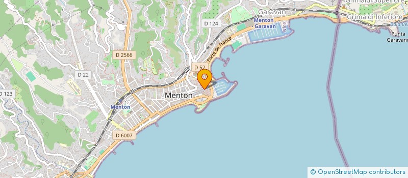 localisation de l'entreprise ANGELI à MENTON