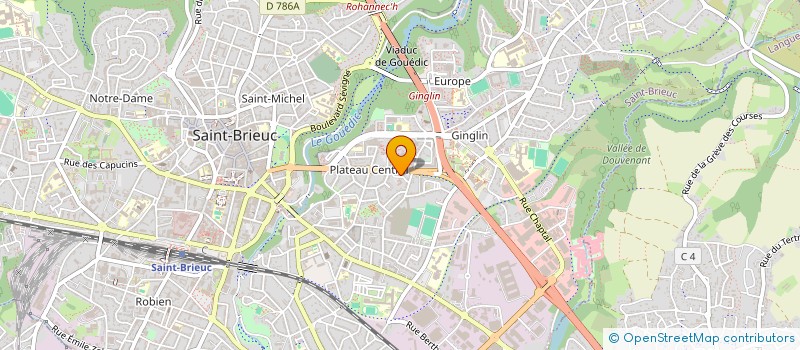 localisation de l'entreprise ANGELI VITAE à SAINT-BRIEUC