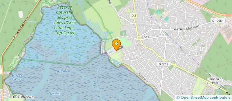 localisation de l'entreprise ANGELIANA  ARES